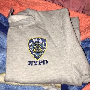 UNISEX NYPD CREWNECK